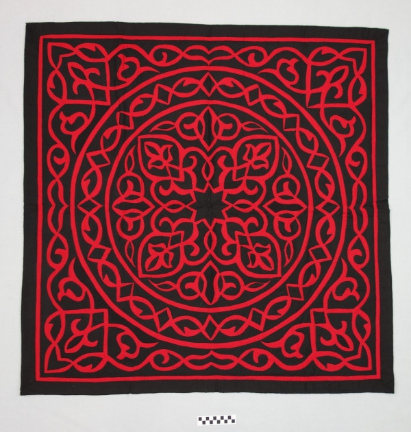 Appliqu&eacute; panel from the Street of the Tentmakers, Cairo, Egypt, 2013.