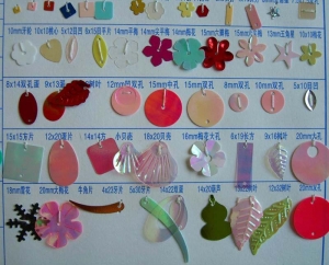 Selection of Chinese made paillettes.