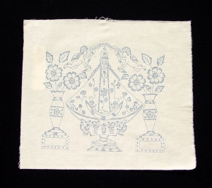 Mexican embroidery print, late 20th century.