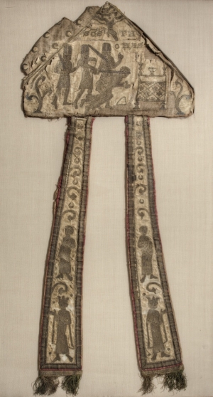 Mitre housed in Namur, Belgium. 13th century.