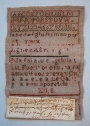 Sampler from Samoa, mid-19th century.