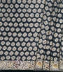Detail of an embroidered Parsi sari, made in China, first half 20th century.