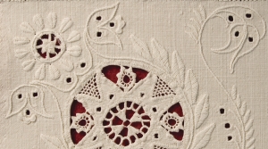 Example of Udklipshedebo needlework from Denmark.