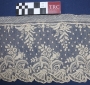 Example of embroidered net. Brussels, c. 1900.