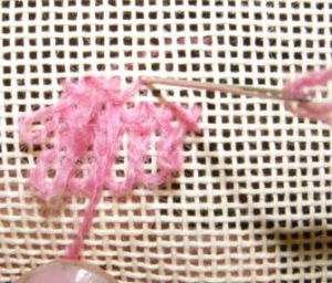 The velvet stitch.