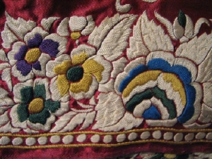 Example of Chinai work, India, late 19th century.