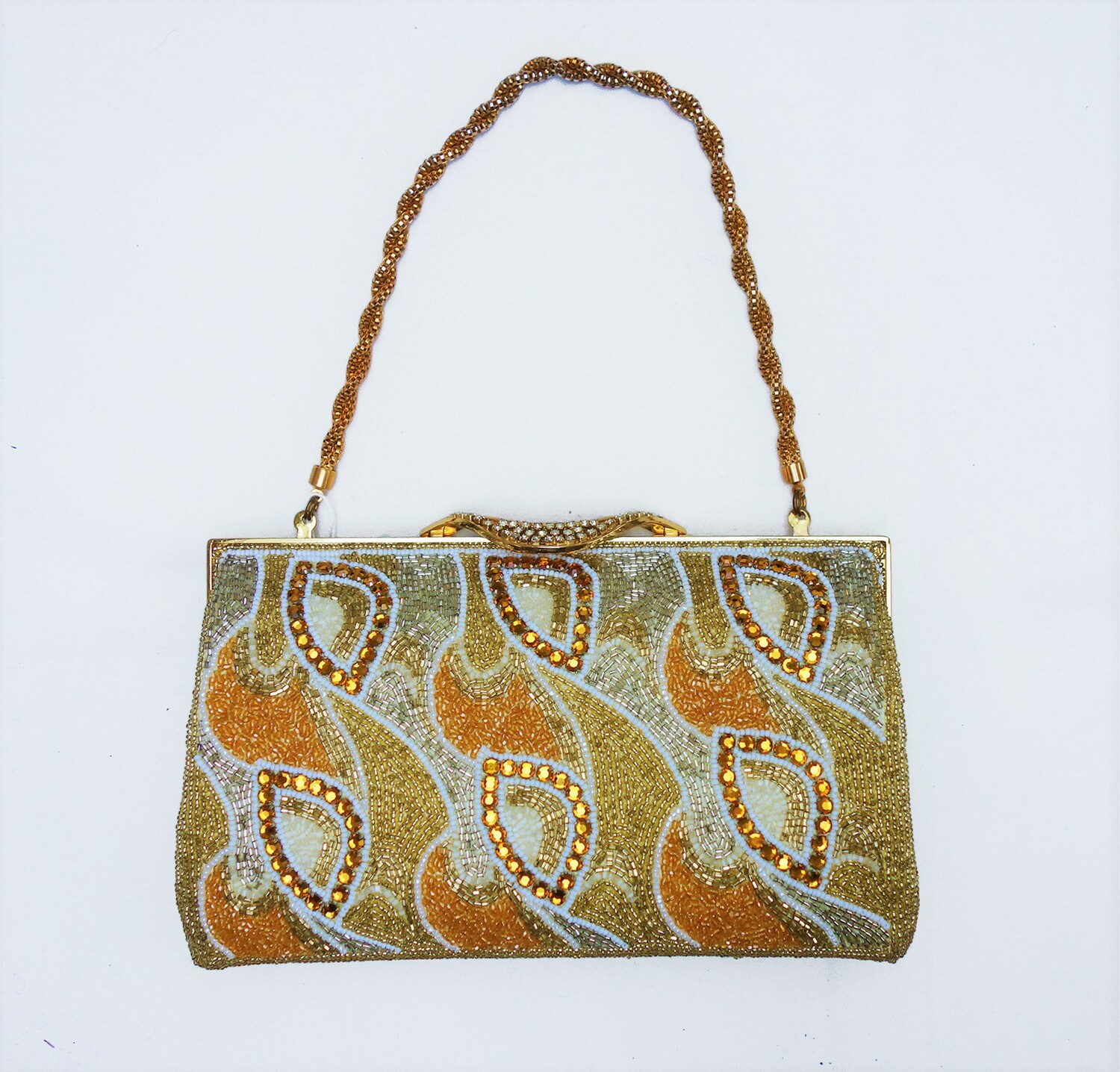 Art Deco style bag by Lumy Hashimoto, Osaka. 1960s-1970s (TRC 2021.0632).