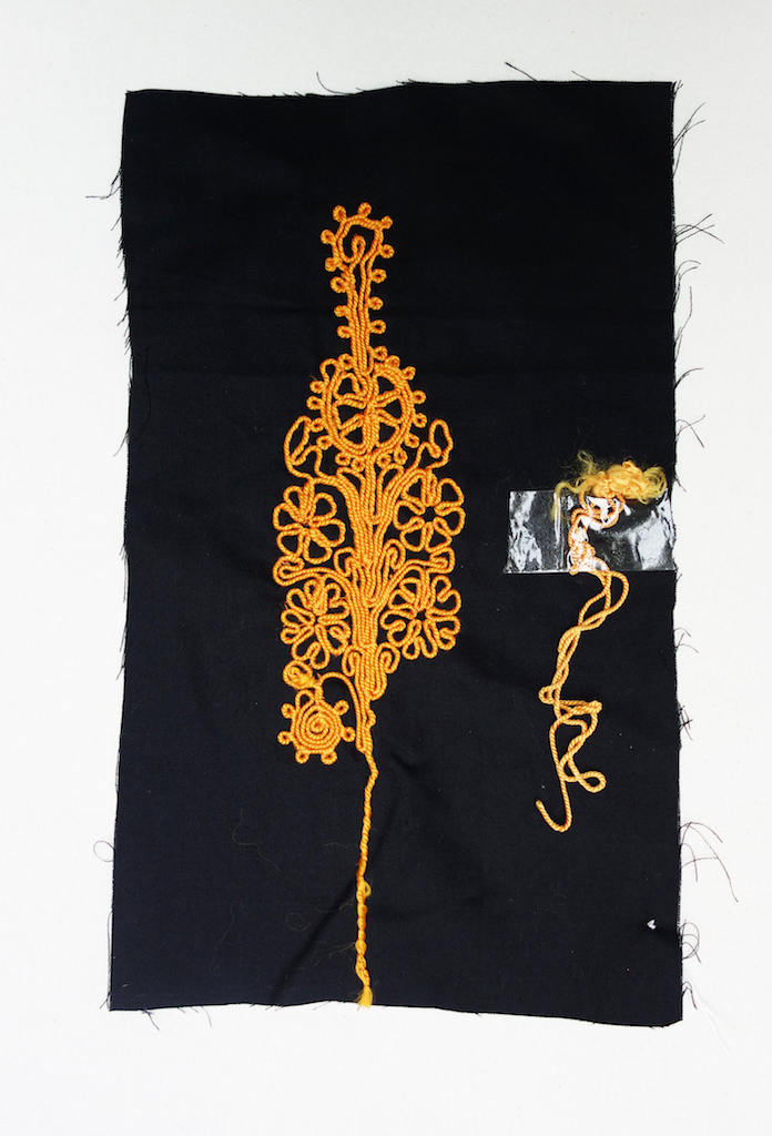 Sample of Bethlehem embroidery, 1980 (TRC 2021.2840b).