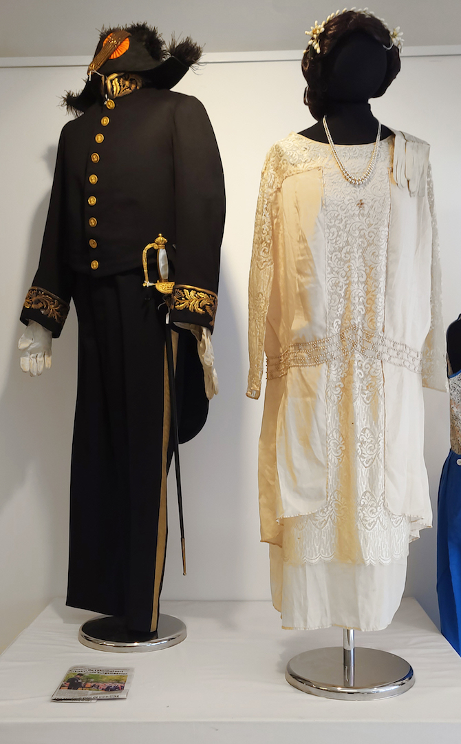 TRC exhibition "1920s from head to toe: Fashion from 100 years ago". From Monday 2 October 2023. Photograph by author.