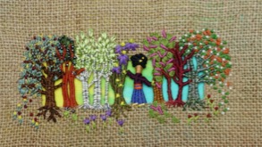 AUTONOMOUS HEMSTITCH panel by Rikke Ruff, 2019