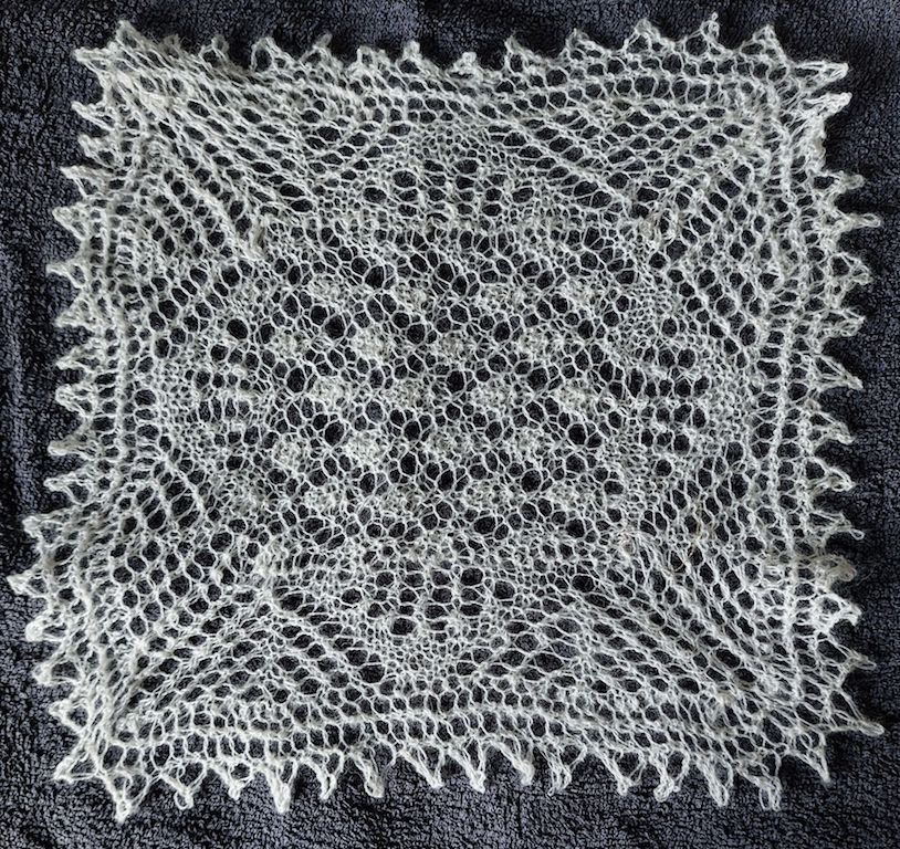 Example of Shetland lace.