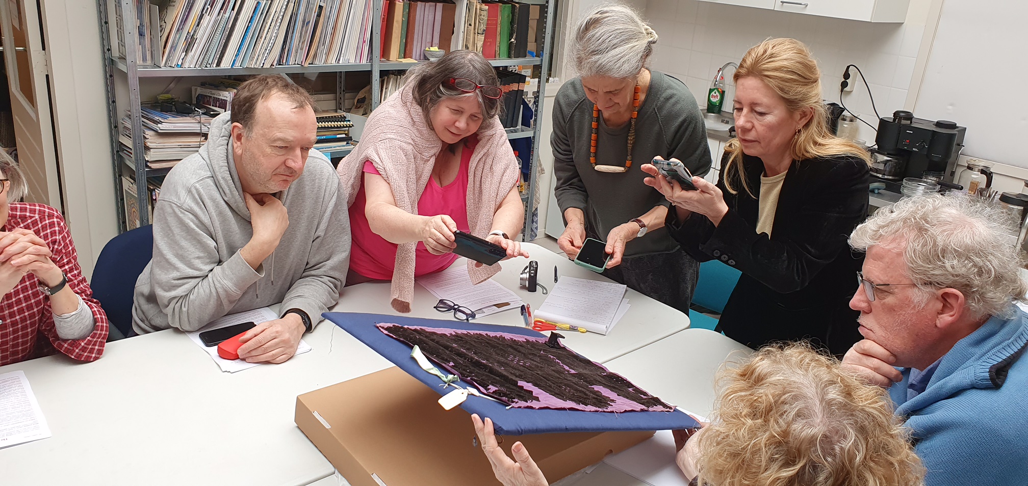 TRC study day 'What is velvet?', 17 March 2023. Photograph by the author.