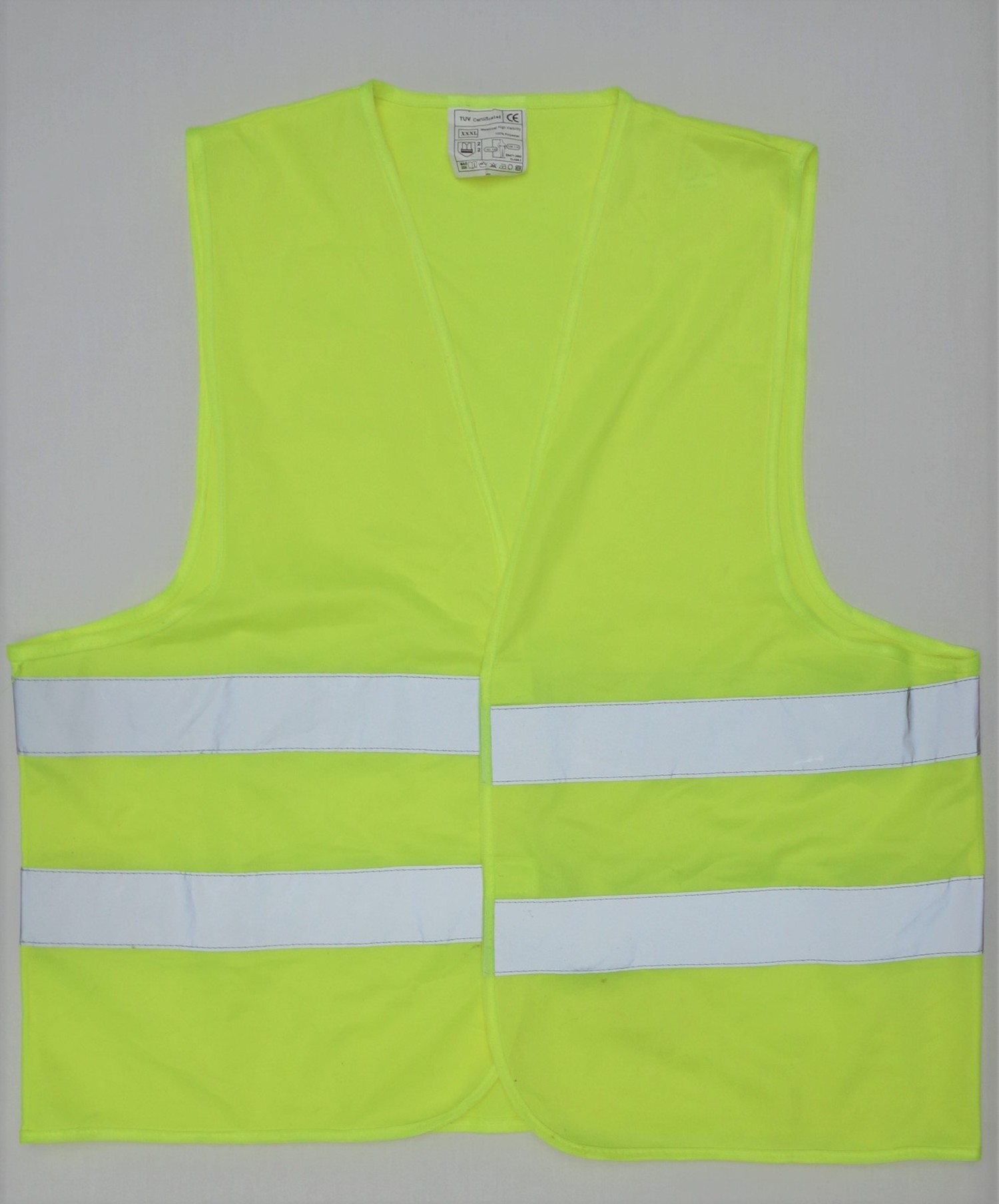 A gilet jaune, or yellow jacket, from France, the symbol of anti-government protests (TRC 2019.0005