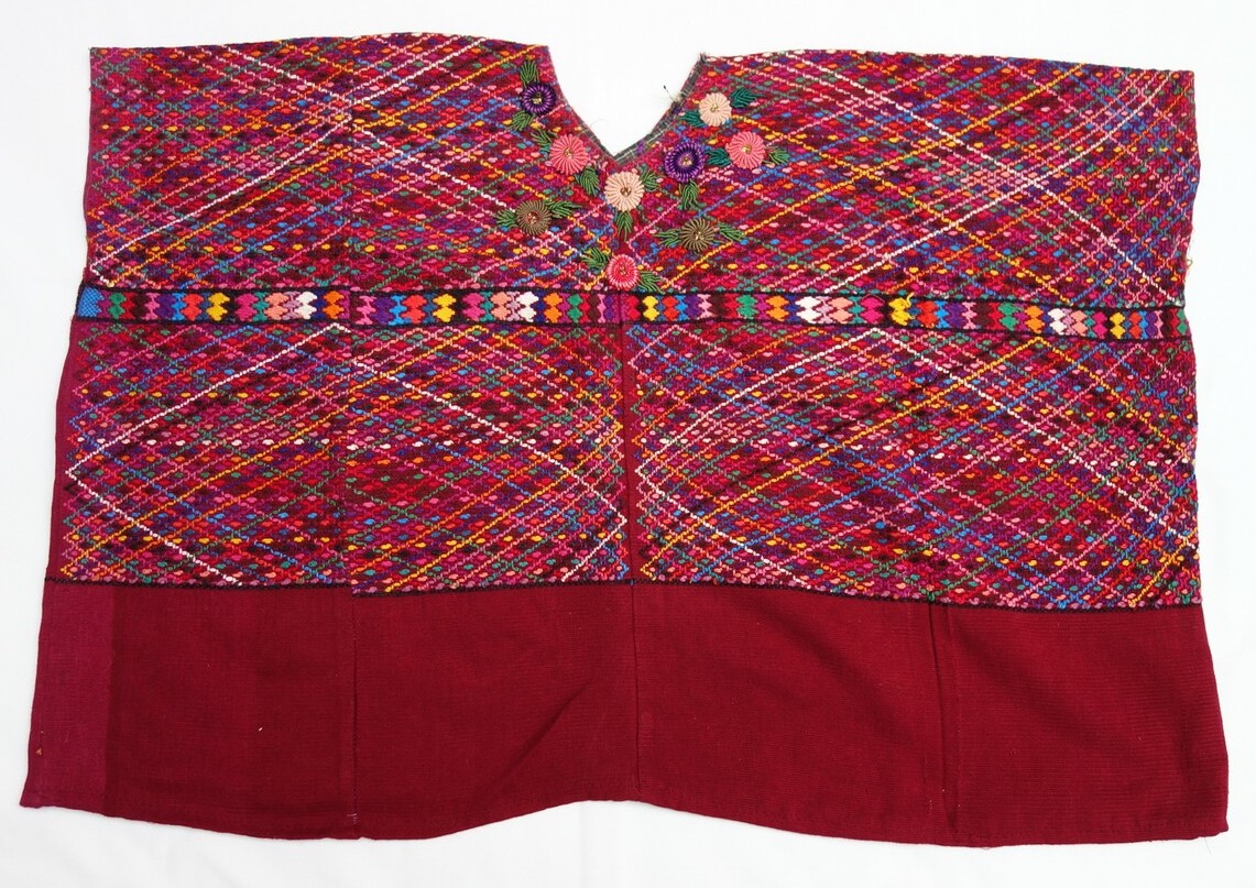 A huipil from San Lucas Tolimán, Guatemala, 20th century (TRC 2019.1838).