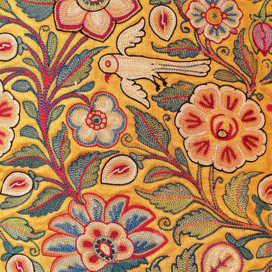 Example of a textile illustrated in 'Stickereien'.