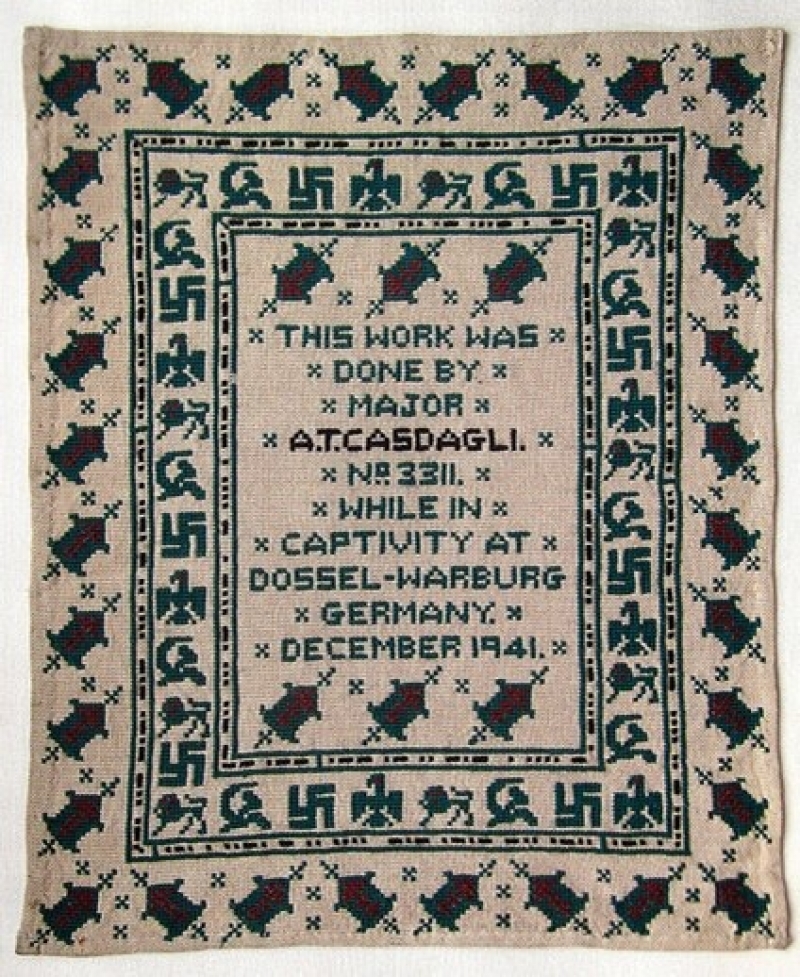 The Casdagli sampler, 1941.