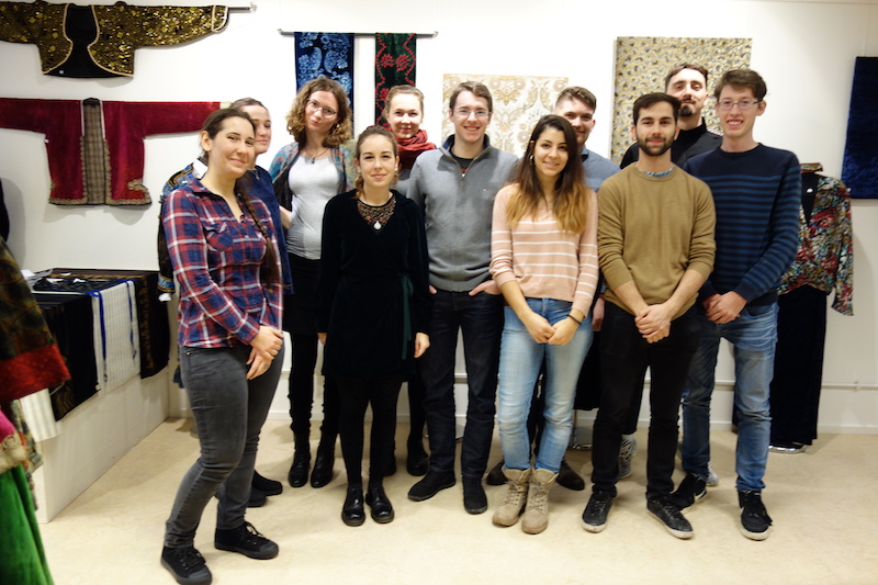 Group of students from Munich visiting TRC, Friday, 4th January 2019.