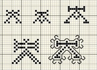 A selection of different forms of the so-called 'Frisian' A, from various Dutch sources (chart by Gillian Vogelsang-Eastwood).