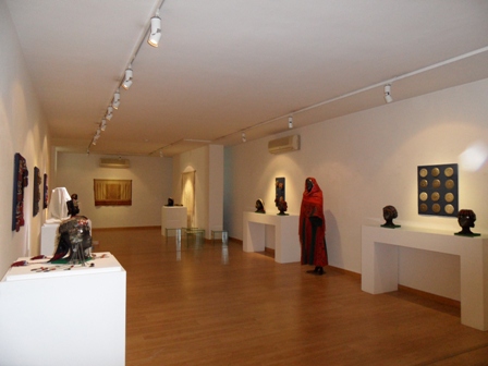 The Palestinian/Jordanian section of the exhibition.